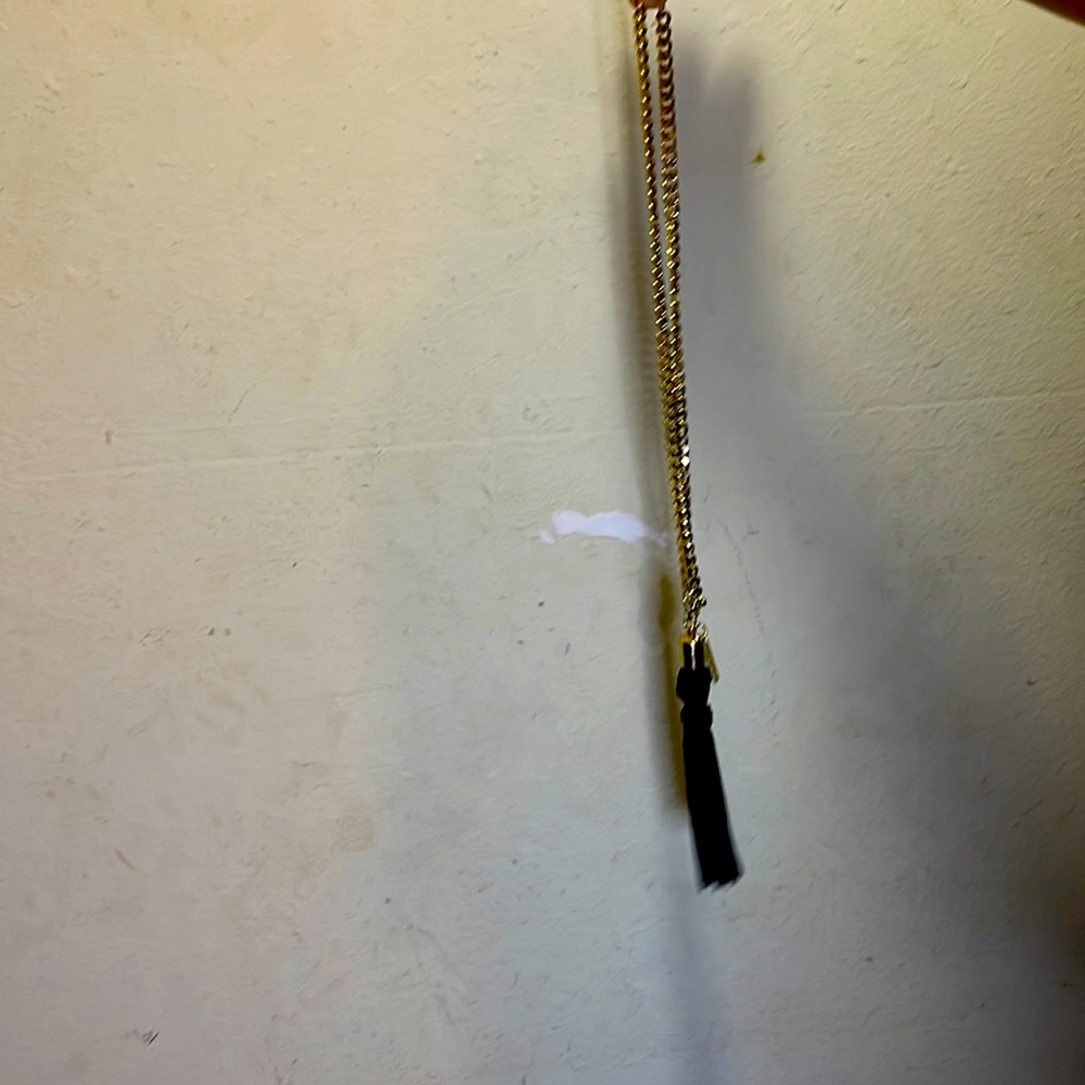 Brand-new golden tassel